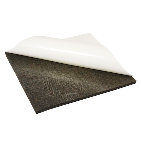 Buffalo Felt F-26 Felt sheet, adhesive backed, 12 L x 12 w x 1/8" thick F-26